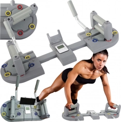 Wielofunkcyjna deska do pompek ze stoperem i uchwytem na telefon