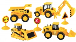 Zestaw Maszyn Budowlanych na Bezwładność