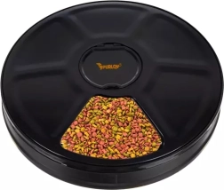 Automatyczny podajnik karmy PURLOY, 6‑komorowy, z timerem i wyświetlaczem LED