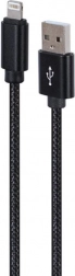 Kabel USB‑A na Lightning 1,8 m, w oplocie, do Apple iPhone