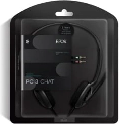 Epos PC 3 Chat zestaw słuchawkowy stereo 2× jack