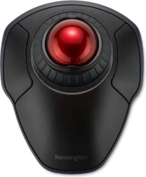 Ergonomiczna bezprzewodowa mysz trackball Kensington z okrągłym przewijaniem