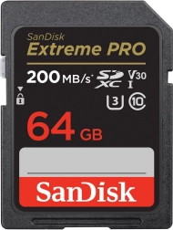 Karta pamięci SanDisk Extreme Pro SDXC 64 GB UHS-I U3 V30 200/90 MB/s