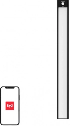 Yeelight LED światło do szafy 40 cm, czarne, 2700 K z czujnikiem ruchu