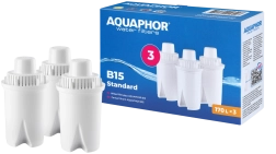 Zestaw wkładów filtrujących do dzbanka AQUAPHOR B15 Standard – 3 szt.