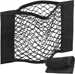 Siatka do bagażnika auta z mocowaniem na rzep