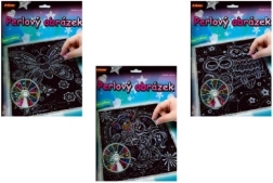 ARTLOVER Perłowy obrazek Sowki 20x25 cm