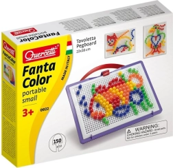 Quercetti FantaColor przenośna mozaika 150 szt. (10 mm)