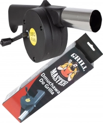 Ręczna dmuchawa do grilla z korbką