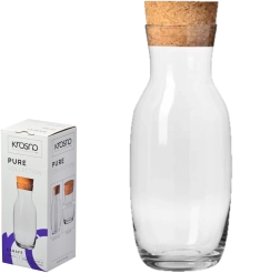 Karafka z naturalnym korkiem Pure 1 l Krosno