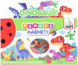 Piankowe magnesy Dinozaury dla dzieci 4 mm