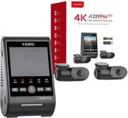 Viofo A229 Pro 3CH 4K WiFi GPS Kamera samochodowa