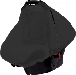 moskitiera na fotelik samochodowy New Baby Basic czarna