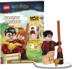 Lego Harry Potter: kapitan drużyny – interaktywna książka z minifigurką