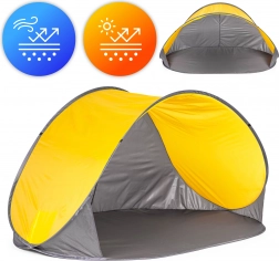 Namiot plażowy pop-up przeciwwiatrowy MultiGarden na plażę, basen, ogród