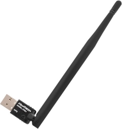 Adapter USB Wi‑Fi z wbudowaną anteną Qoltec