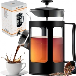 Szklany french press RUHHY 1 l do kawy i herbaty