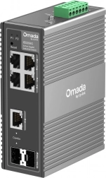 Przemysłowy przełącznik OMADA IES206G, 6‑portowy gigabitowy easy managed switch