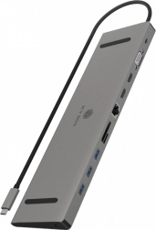 Icy Box 11w1 stacja dokująca USB‑C z obsługą PD 100 W