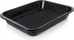 Emaliowana głęboka blacha do pieczenia 31 × 25 × 4,5 cm