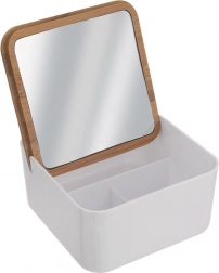 Lusterko kosmetyczne z organizerem Whitney