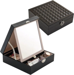 Szkatułka na biżuterię LELANI Premium – czarna