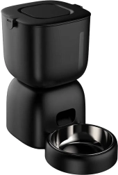 petwant automatyczny podajnik karmy 3 l czarny