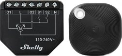 sterownik Wi‑Fi do żaluzji i rolet Shelly Shutter z przyciskiem Bluetooth BLU Button Tough 1