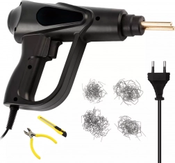 Kompaktowa zgrzewarka do plastiku z LED i akcesoriami