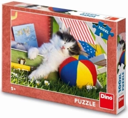 Puzzle Kociątko odpoczywa 100 XL elementów