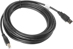 Kabel USB 2.0 AM–BM 5 m czarny