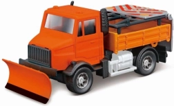 Pojazd serwisowy Zabezpieczenie drogowe ze spychaczem śnieżnym