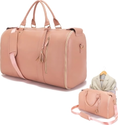 Składana torba podróżna 2w1 z pokrowcem na garnitur/sukienkę 55 l, wodoodporna