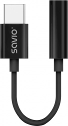 Adapter audio Savio USB-C na 3,5 mm