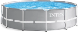Ogrodowy basen stelażowy 366 × 99 cm z zestawem – pompa i drabinka Intex