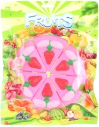 Plastowy tort z nożem