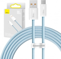 Kabel USB na USB-C Baseus Dynamic Series 100W 2 m niebieski