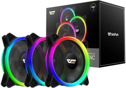 Zestaw wentylatorów komputerowych ARGB Darkflash DR12 Pro 3 w 1