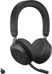 Jabra Evolve2 75 Bezprzewodowe Słuchawki z Podstawką Ładującą