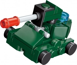QMAN mini zestaw konstrukcyjny 3w1 czołg
