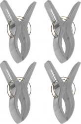 Plażowe klipsy do ręcznika, 4 szt.