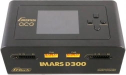 Inteligentna podwójna ładowarka Gens Ace IMARS D300 G‑Tech AC/DC 300 W / 700 W – czarna