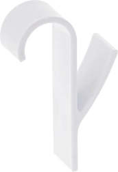 Haczyk na grzejnik łazienkowy – biały