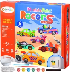 Kreatywny zestaw do tworzenia magnesów – autka