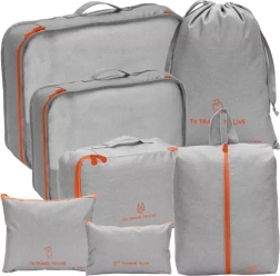 Podróżny organizer do walizki - zestaw 7 sztuk Trizand