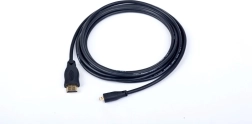 Kabel HDMI do HDMI Micro v2.0 1,8M z pozłacanymi końcówkami