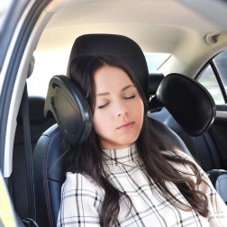 Boczne podparcie głowy do spania w samochodzie