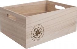 Drewniana skrzynka do przechowywania Home Made 31 × 21 × 13 cm
