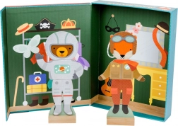 Magnetyczne puzzle ze zwierzątkami Petit Collage