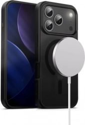 Etui Hybrid Frost MAG do iPhone 17 Pro z MagSafe – czarne